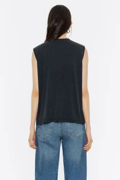 Mujer BIMBA Y LOLA Camisetas<Top Recto Negro