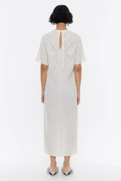 Mujer BIMBA Y LOLA Vestidos Y Monos<Vestido Camiseta Midi Mantequilla