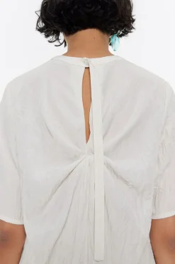 Mujer BIMBA Y LOLA Vestidos Y Monos<Vestido Camiseta Midi Mantequilla