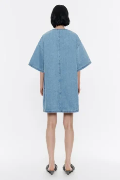 Mujer BIMBA Y LOLA Denim<Vestido Denim Corto Azul