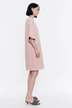 Mujer BIMBA Y LOLA Total Look<Vestido Denim Corto Rosa