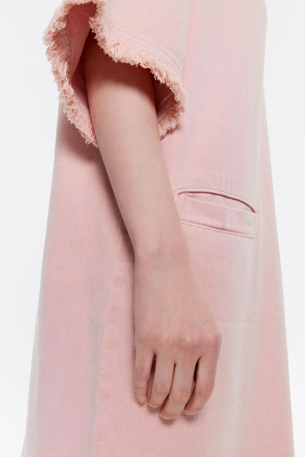 Mujer BIMBA Y LOLA Total Look<Vestido Denim Corto Rosa