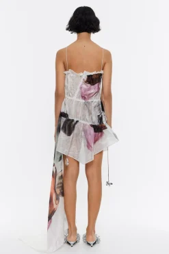 Mujer BIMBA Y LOLA Vestidos Y Monos<Vestido Fruncido Perfume Xl Verde