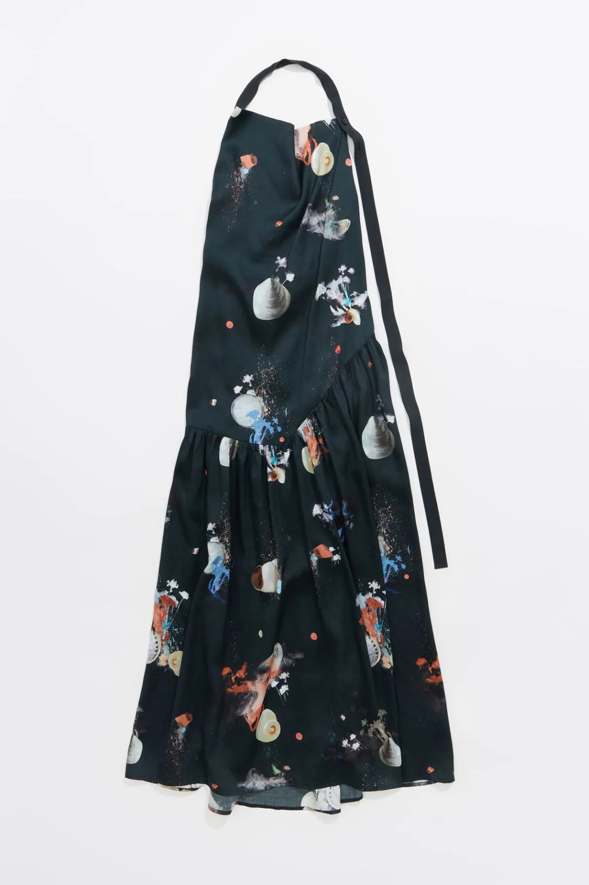 Mujer BIMBA Y LOLA Vestidos Y Monos<Vestido Linea A Waves Antracita