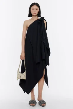 Mujer BIMBA Y LOLA Vestidos Y Monos<Vestido Multicapas Algodon Negro