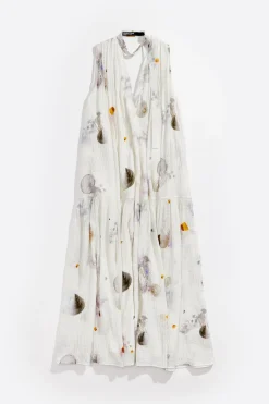 Mujer BIMBA Y LOLA Vestidos Y Monos<Vestido Oversize Waves Marfil