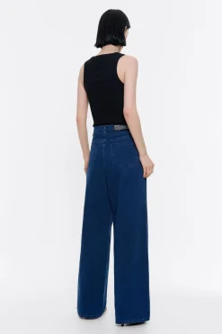 Mujer BIMBA Y LOLA Total Look<Wide Leg - Vaquero Indigo Oscuro