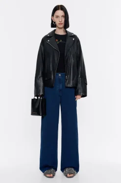 Mujer BIMBA Y LOLA Total Look<Wide Leg - Vaquero Indigo Oscuro