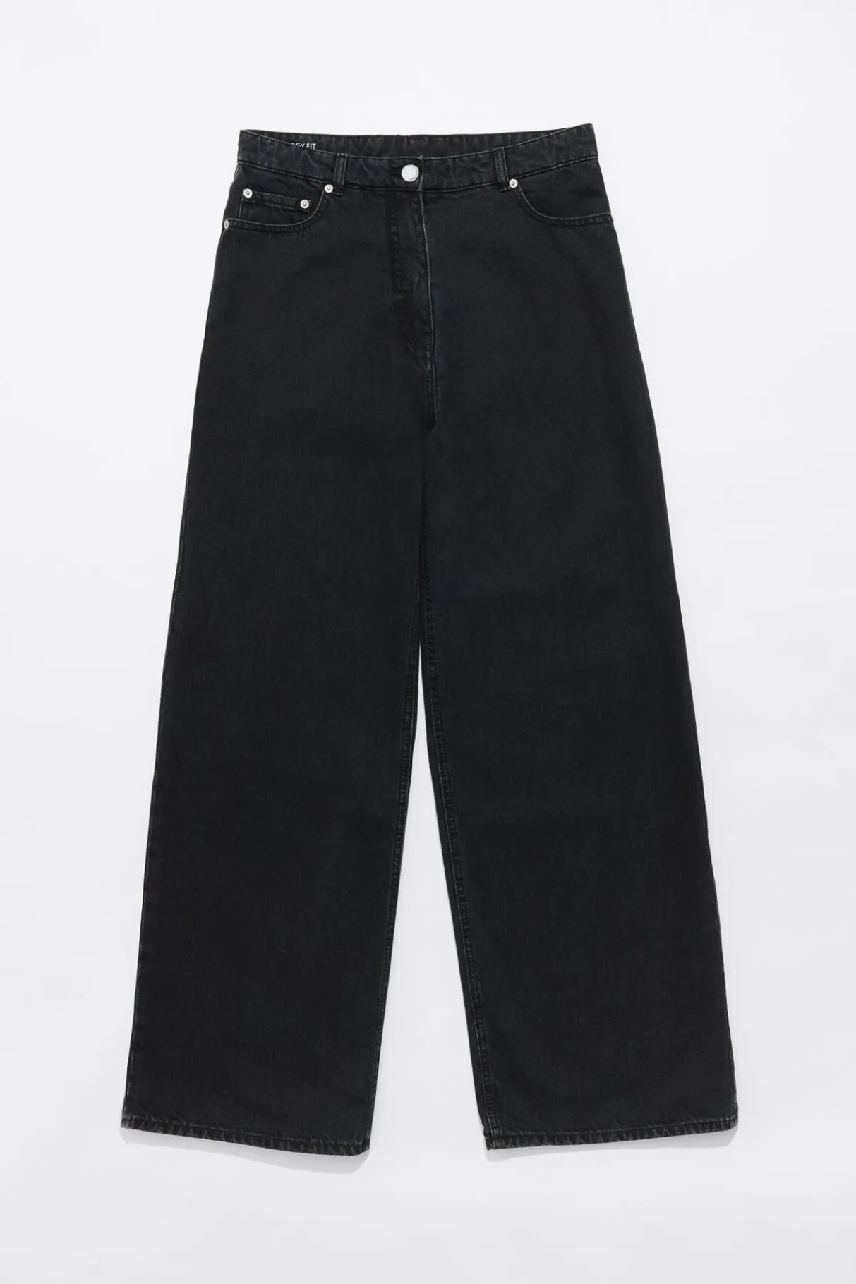 Mujer BIMBA Y LOLA Denim<Wide Leg - Vaquero Negro Lavado
