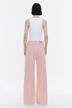 Mujer BIMBA Y LOLA Total Look<Wide Leg - Vaquero Rosa