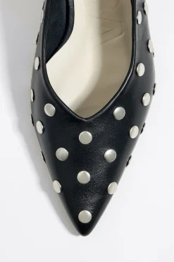 Mujer BIMBA Y LOLA Salones<Zapato Salon Tachas Piel Negro